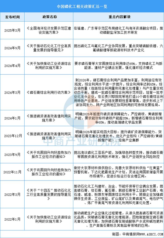 2025年中国磷化工行业市场前景预测研究报告(图2)