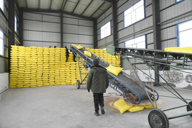 北安分公司为明年春耕生产储备肥料(图1)