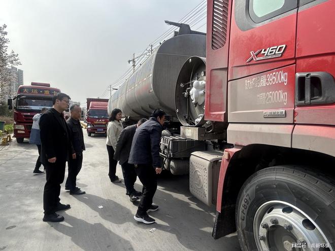 咸阳市生态环境局高新分局持续发力“移动源”守护“高新蓝”(图1)