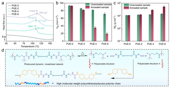 福建理工彭枢强、彭响方《自然·通讯》：动态交联互穿网络助力可持续3D打印弹性泡沫材料突破(图4)